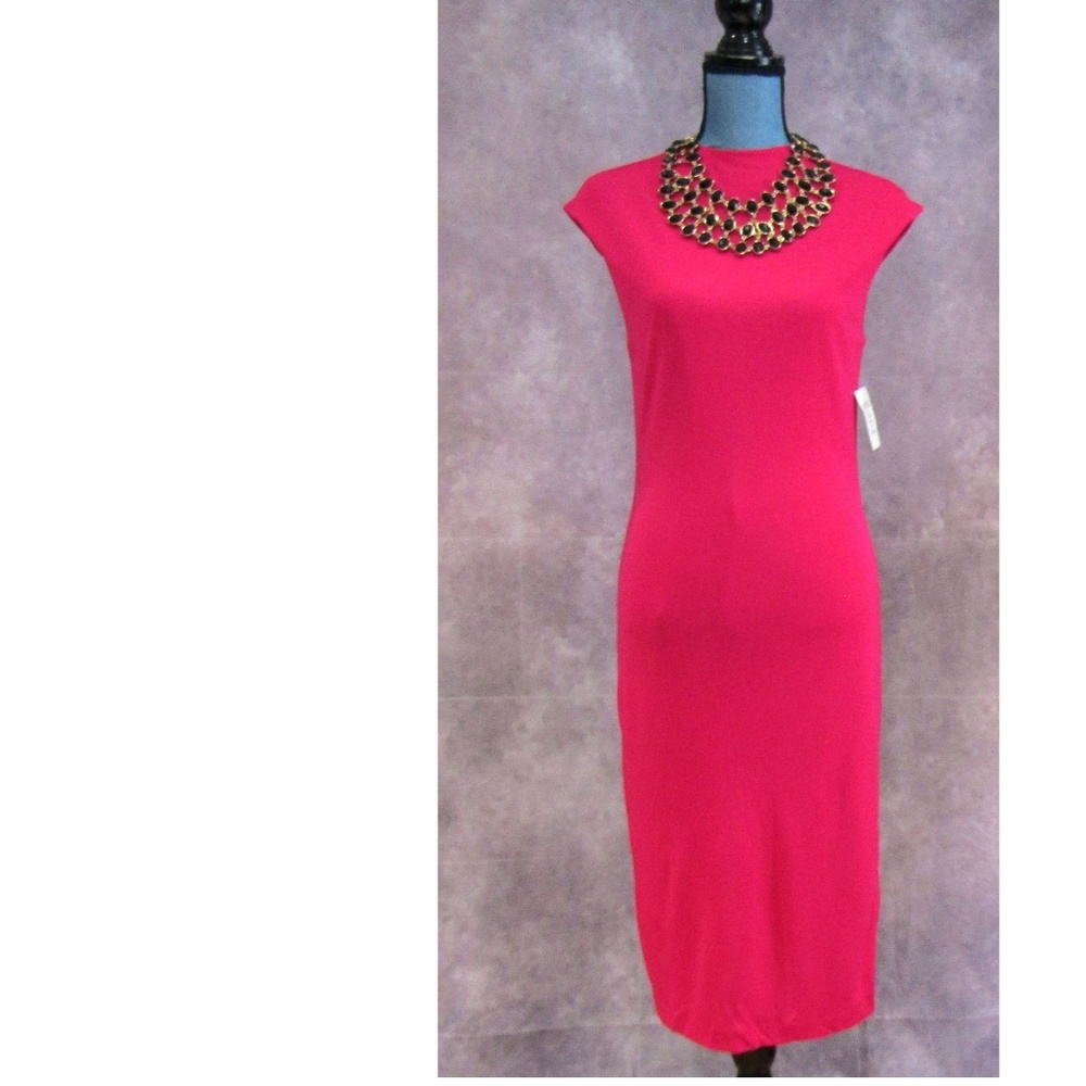NEW Mixit Fuchsia Pink Dress Size 8